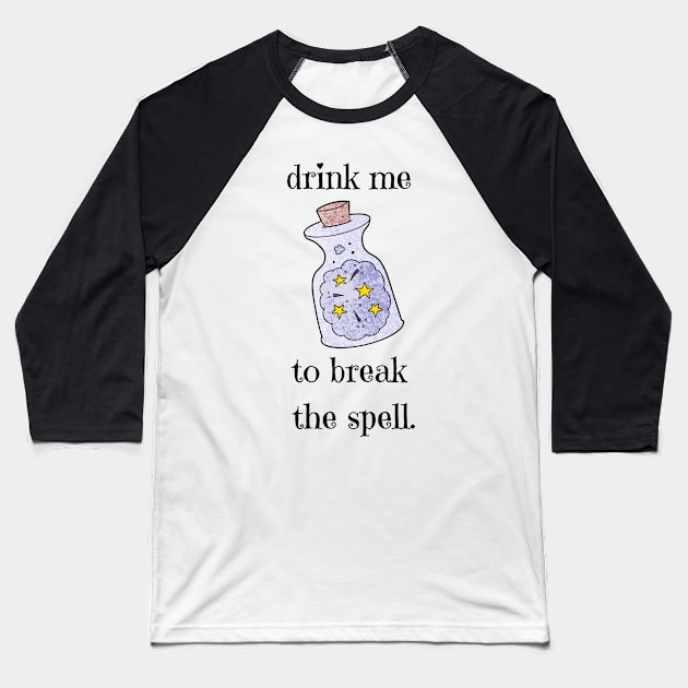 Starry Magic Potion Fantasy Spell Magical Happy Cute Love Funny Happy Gift Birthday Baseball T-Shirt by EpsilonEridani